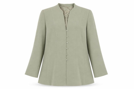 Womens UK Size 16 Viyella Green