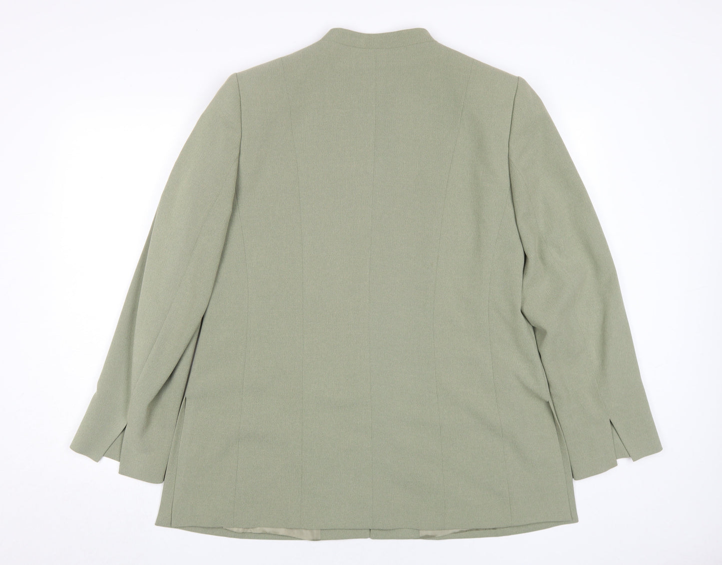 Womens UK Size 16 Viyella Green