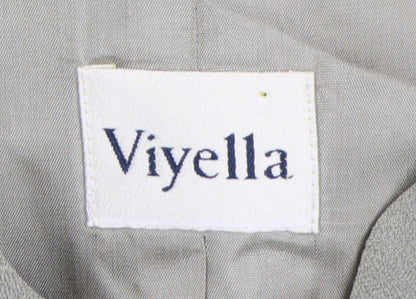 Womens UK Size 16 Viyella Green
