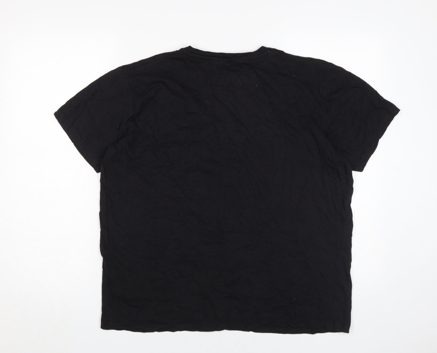 Mens UK Size L Brave Soul Black  T-Shirt