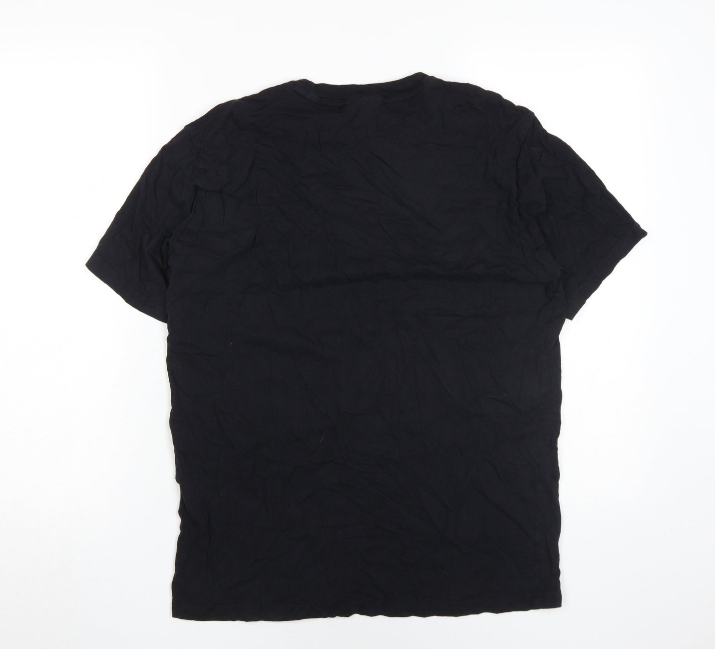 Mens UK Size M Champion Black  T-Shirt