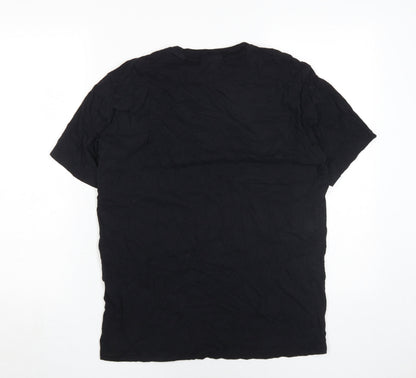 Mens UK Size M Champion Black  T-Shirt
