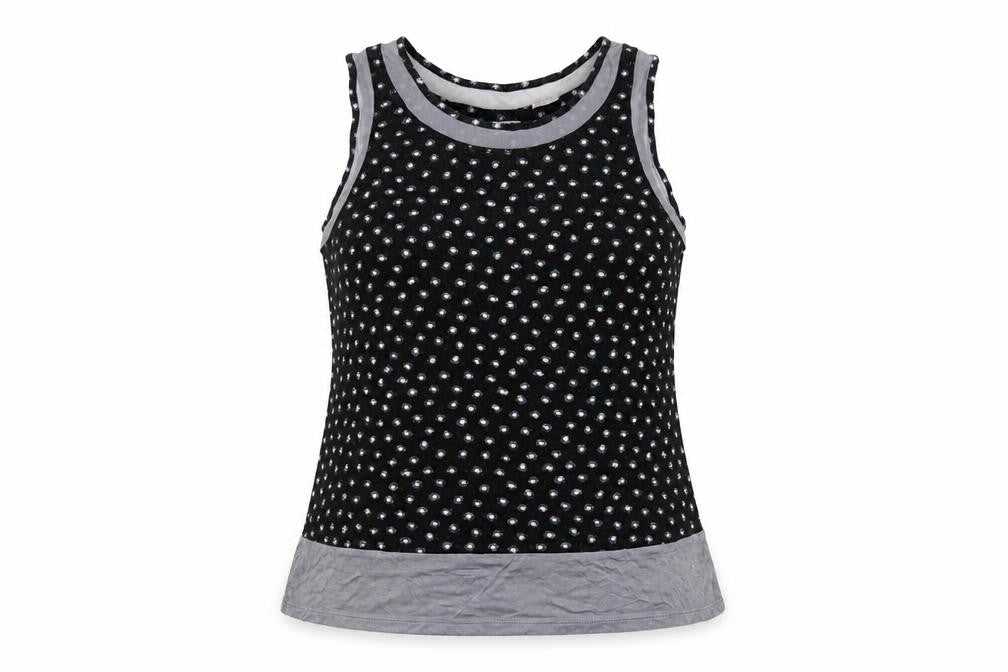 Womens UK Size M DKNY Black Basic Tank