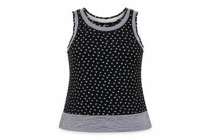 Womens UK Size M DKNY Black Basic Tank