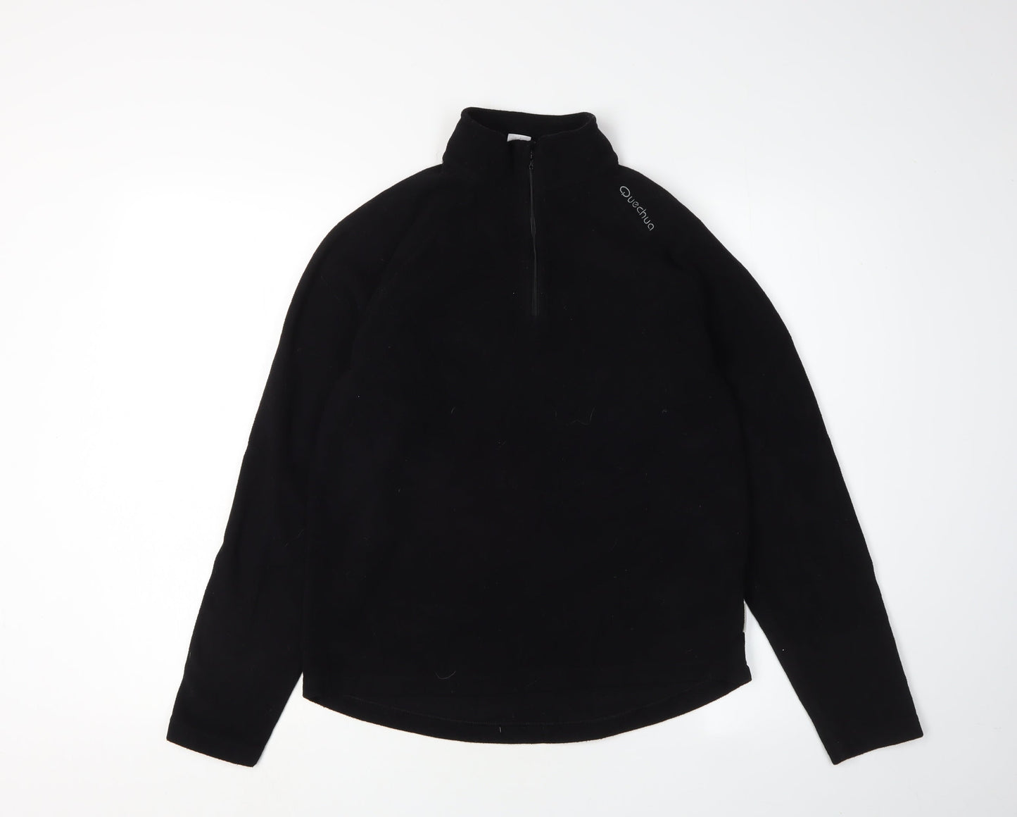 Quechua Unisex Black XS Fleece Sweatshirt