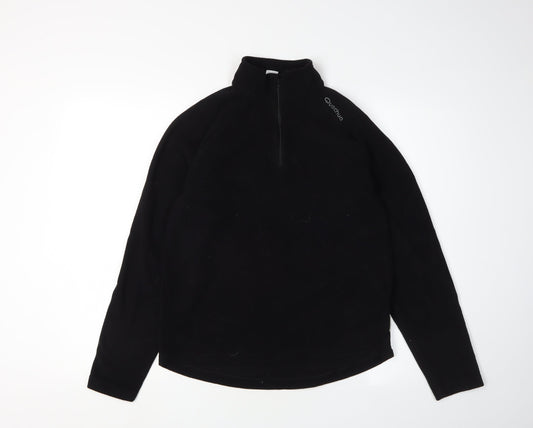 Quechua Unisex Black XS Fleece Sweatshirt