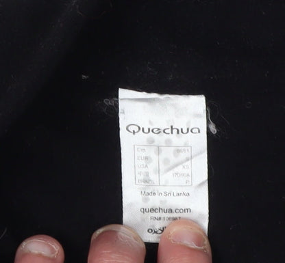 Quechua Unisex Black XS Fleece Sweatshirt