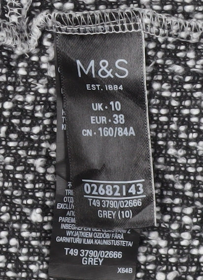 Marks and Spencer Grey Women's Cardigan Size 10