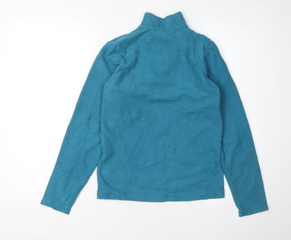 Mountain Warehouse Boys Blue Fleece 1/4 Zip Sweatshirt 11-12 Yrs