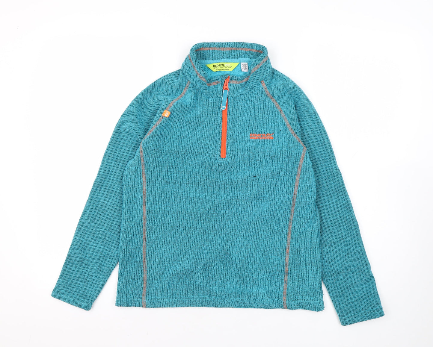 Regatta Boys Blue Fleece Sweatshirt, Size 12, Casual, Lightweight