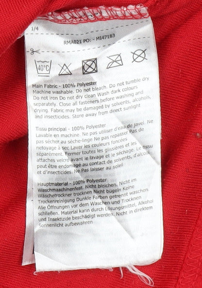 Mens UK Size S Regatta Red 3-in-1 Jacket