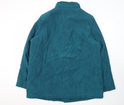 EWM Women's Green Mid-Length Jacket Size 20