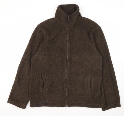 Mens UK Size S Thomas Nash Brown Fleece