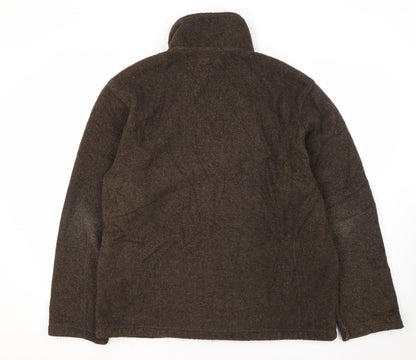 Mens UK Size S Thomas Nash Brown Fleece