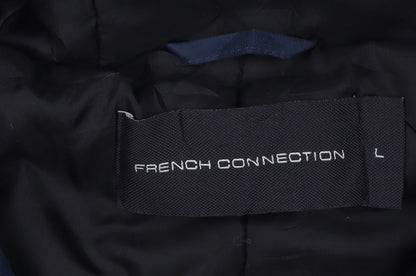 Mens UK Size L French Connection Blue Parka Coat