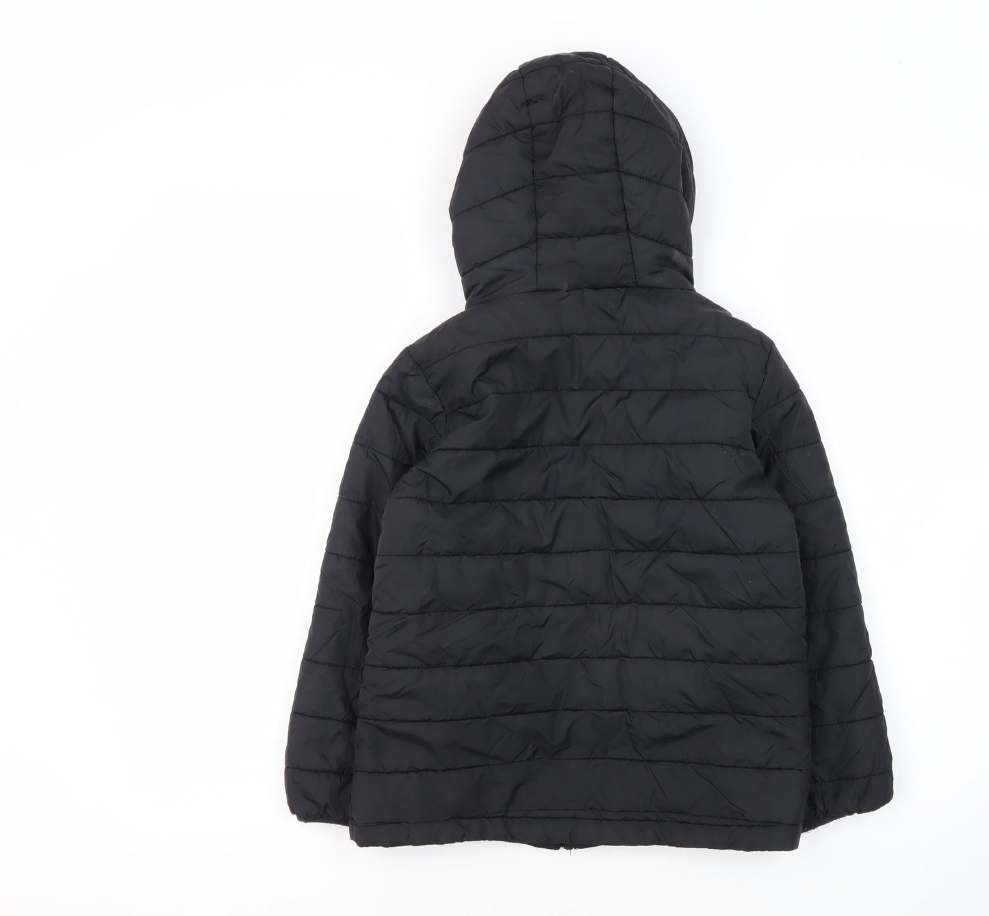 Peter Storm Boys Black Puffer Jacket 7-8 Years