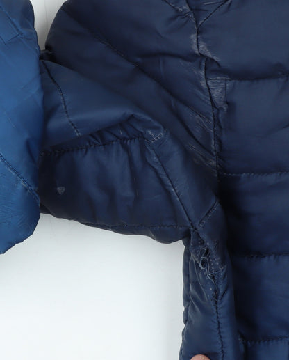 Mens UK Size XS ellesse Blue Puffer Jacket