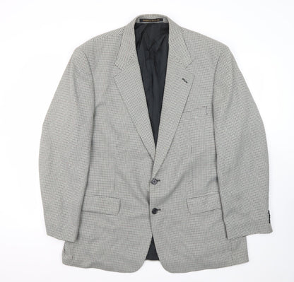 Mens UK Size 44 Marks and Spencer Regular Black Suit Jacket