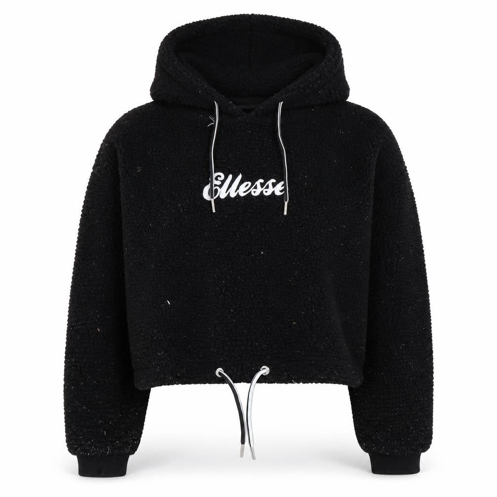 Womens UK Size 6 ellesse Black Pullover Hoodie