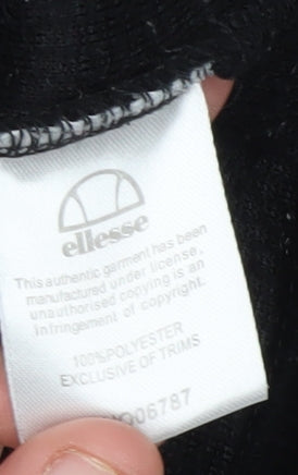 Ellesse Women's Black Pullover Hoodie Size 6