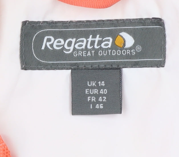Womens UK Size 14 Regatta Ivory Rain Coat