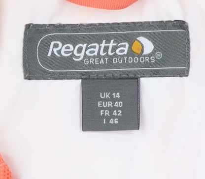 Womens UK Size 14 Regatta Ivory Rain Coat