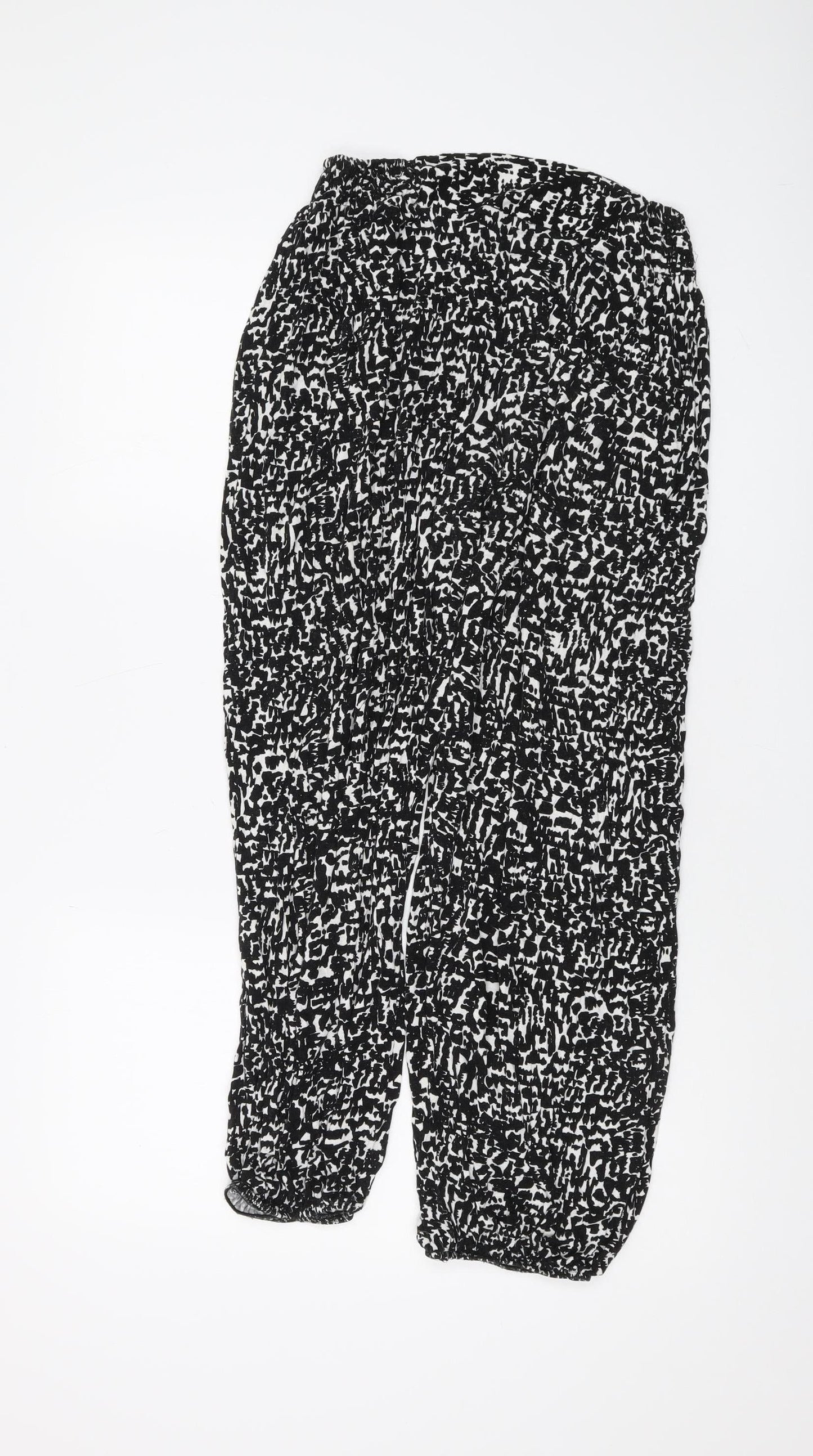 Womens UK Size M Marks and Spencer   Black Trousers