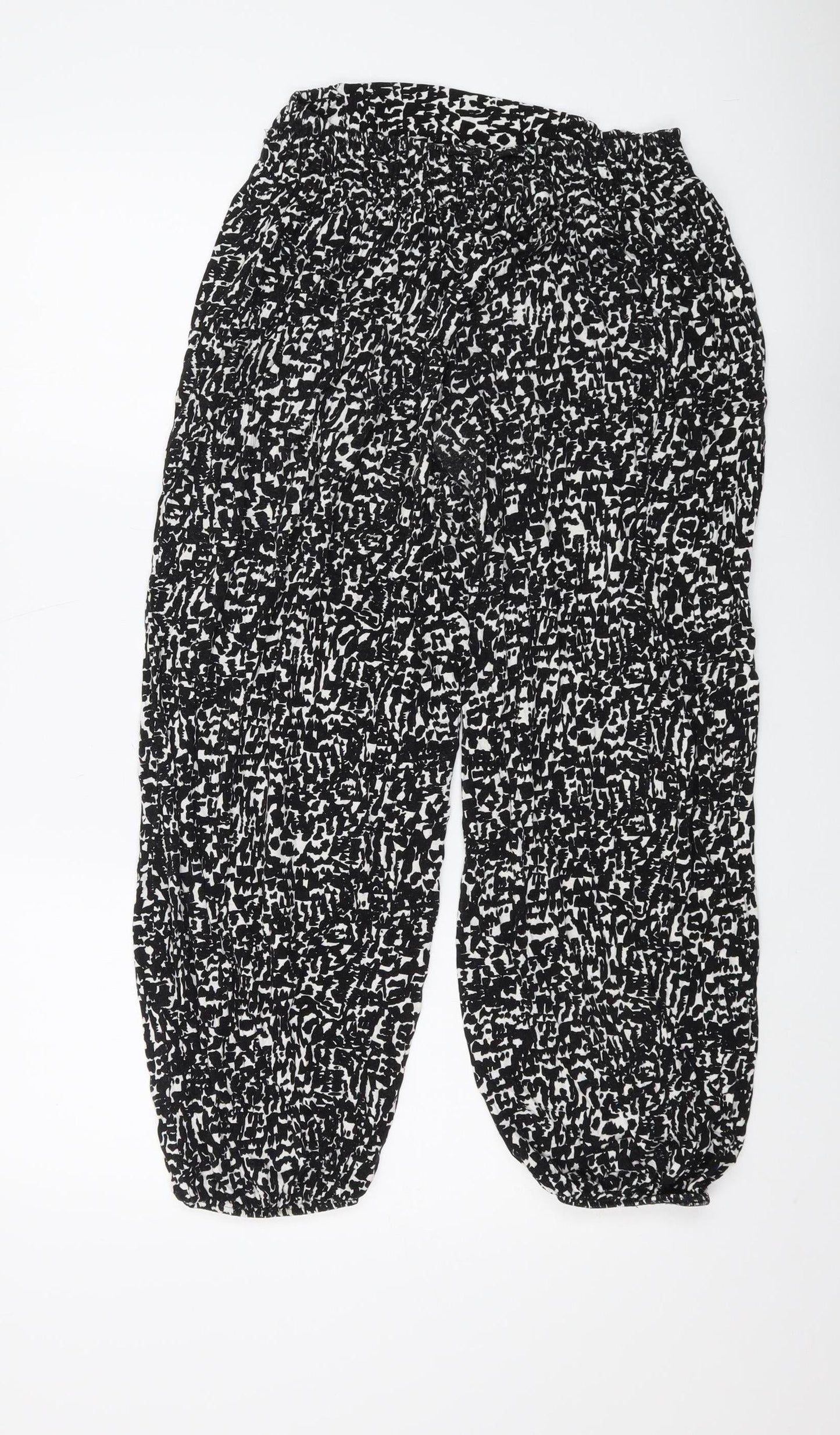 Womens UK Size M Marks and Spencer   Black Trousers