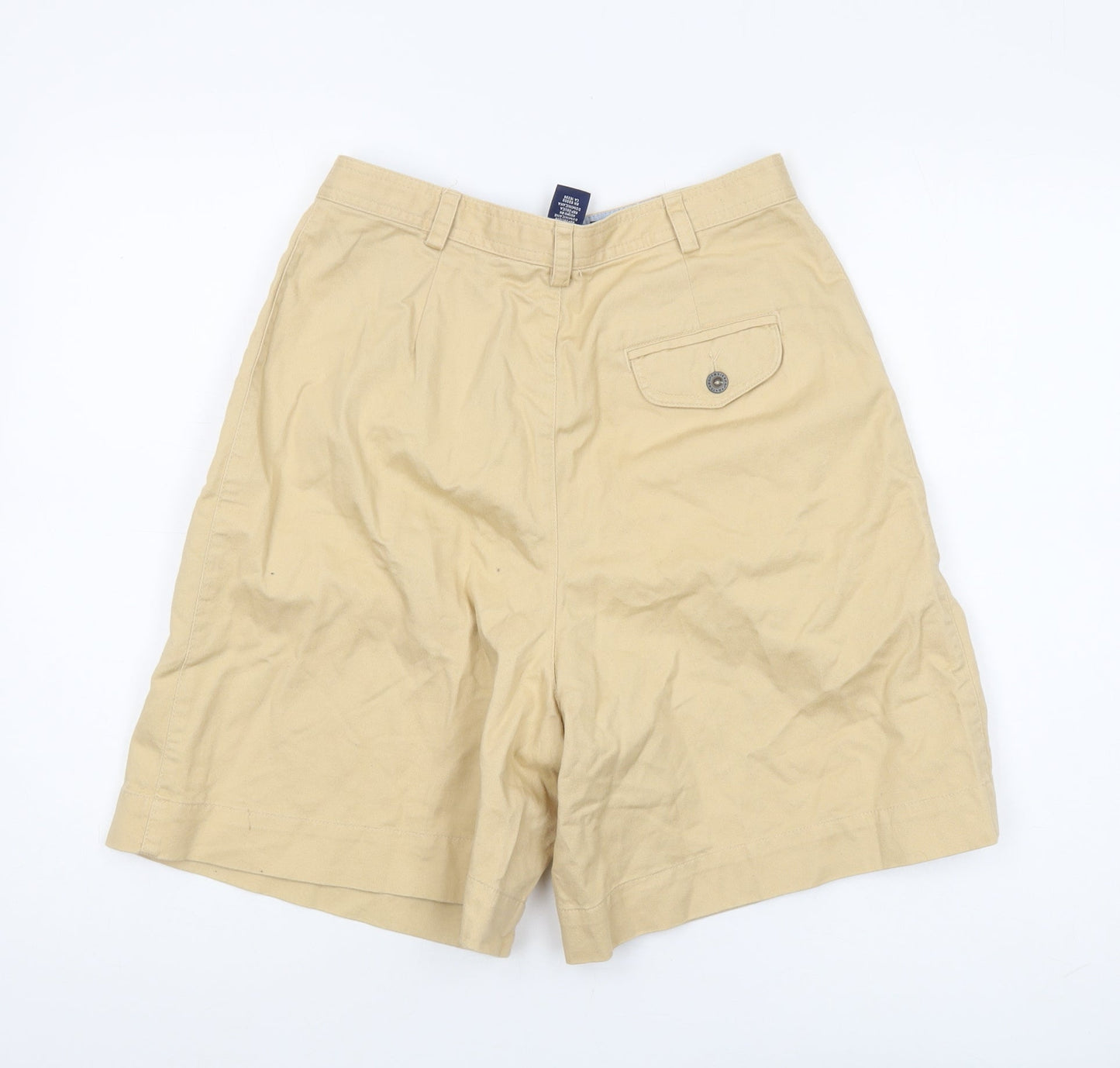 Lizsport Women's Beige Chino Shorts Size 8 Cotton