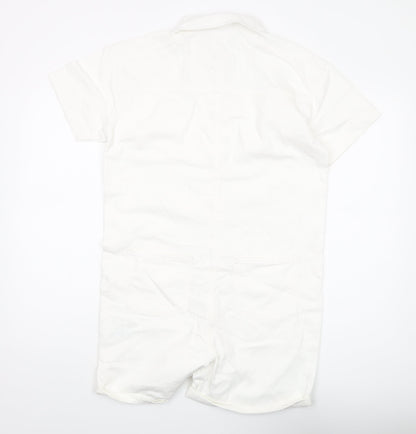 Marks and Spencer Girls Ivory Playsuit 14-15 Years