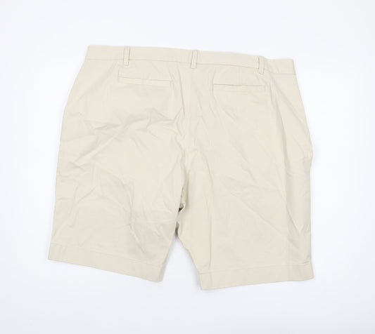 Marks and Spencer Women's Beige Chino Shorts Size 22