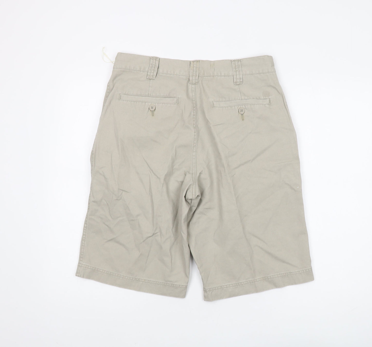 Marks and Spencer Men's Grey Chino Shorts, Size L
