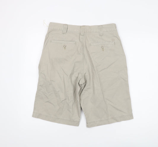 Marks and Spencer Men's Grey Chino Shorts, Size L