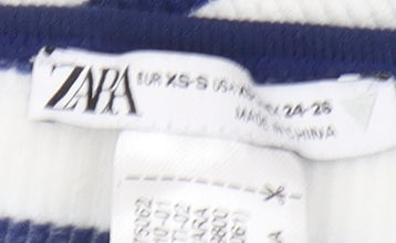 ZARA Women's Striped Sleeveless Jumpsuit XS