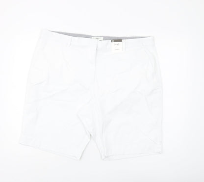 Marks and Spencer Women's White Chino Shorts Size 22
