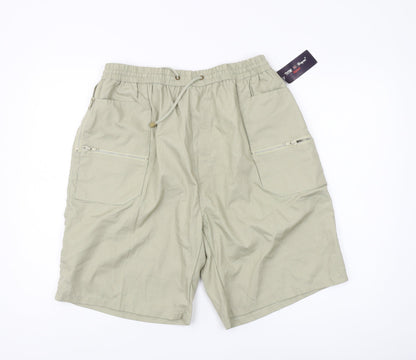 Tom Magen Sport Men's Beige Cargo Shorts 2XL