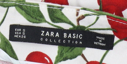 Zara Women's Multicoloured Chino Shorts Size S