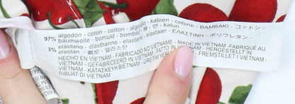 Zara Women's Multicoloured Chino Shorts Size S