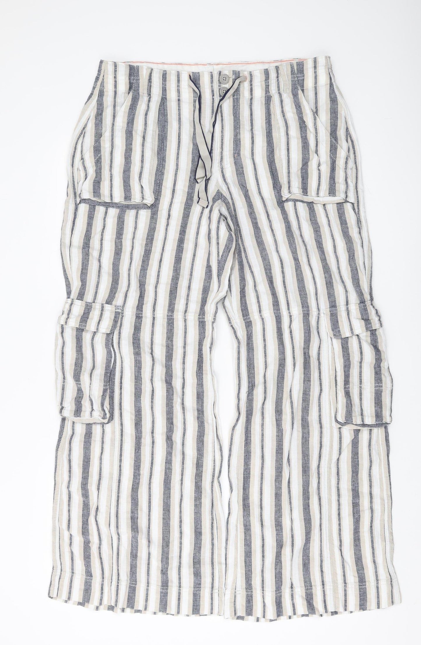 Pilcro Men's Multicoloured Cargo Trousers Size 12