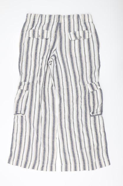 Pilcro Men's Multicoloured Cargo Trousers Size 12