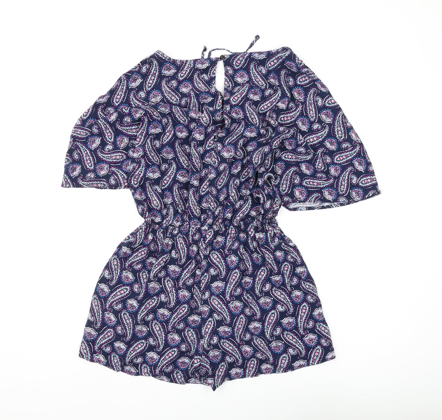 Lumière Women's Multicoloured Paisley Playsuit L