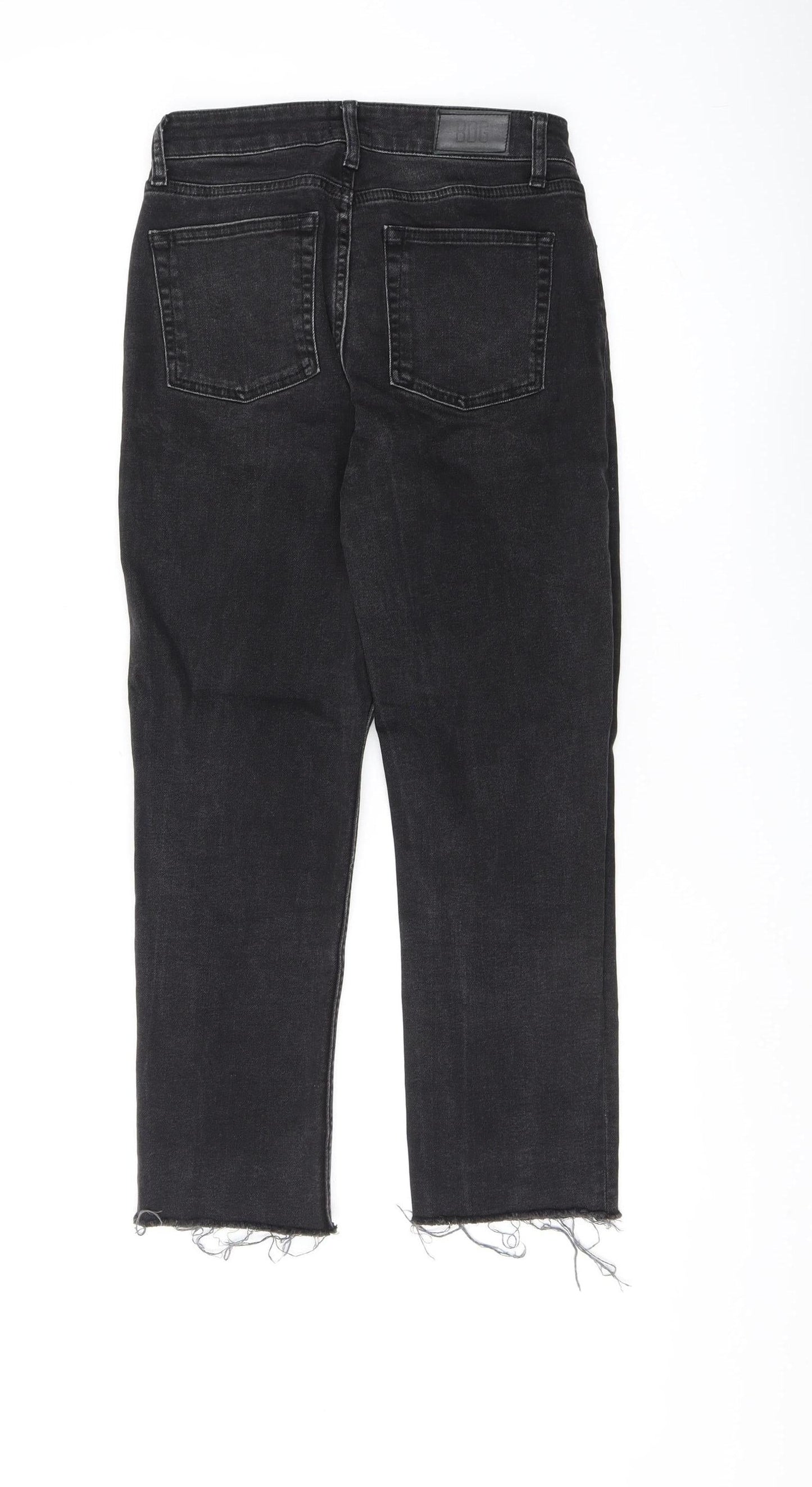 BDG Women's Black Straight Jeans, Size 27 Regular