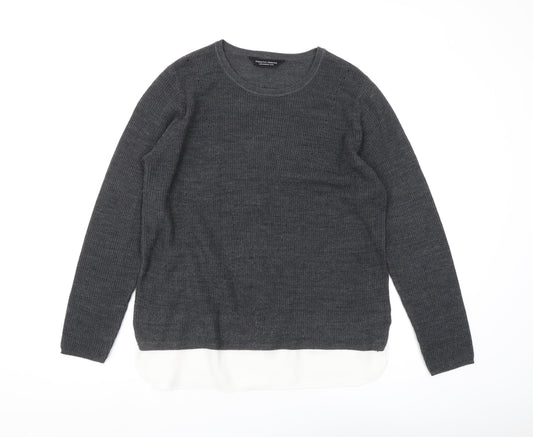 Womens UK Size 16 Dorothy Perkins Grey Pullover Jumper