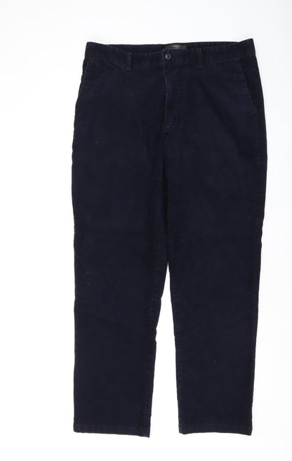 Marks and Spencer Men's Black Trousers, Size 36 Regular