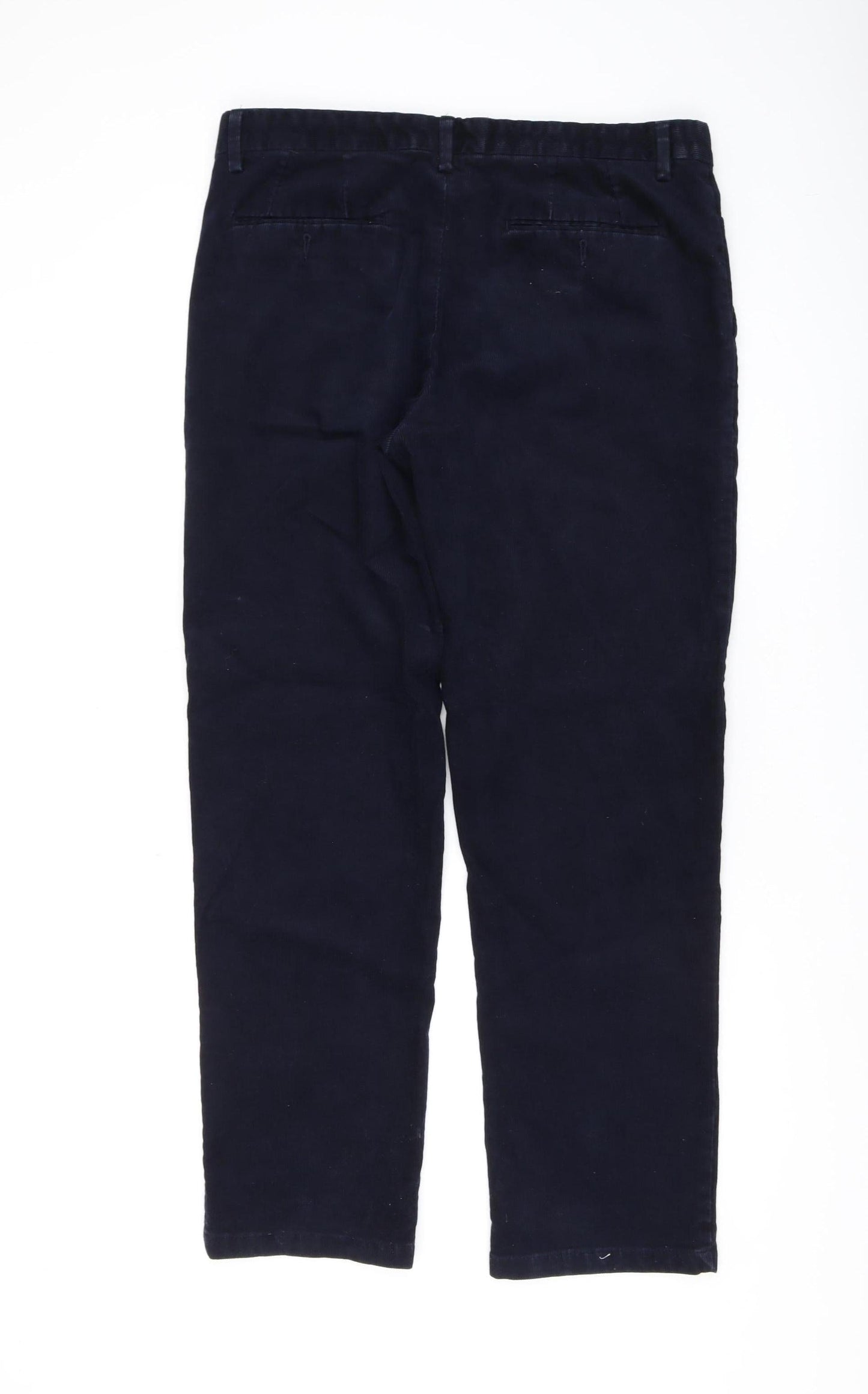 Marks and Spencer Men's Black Trousers, Size 36 Regular