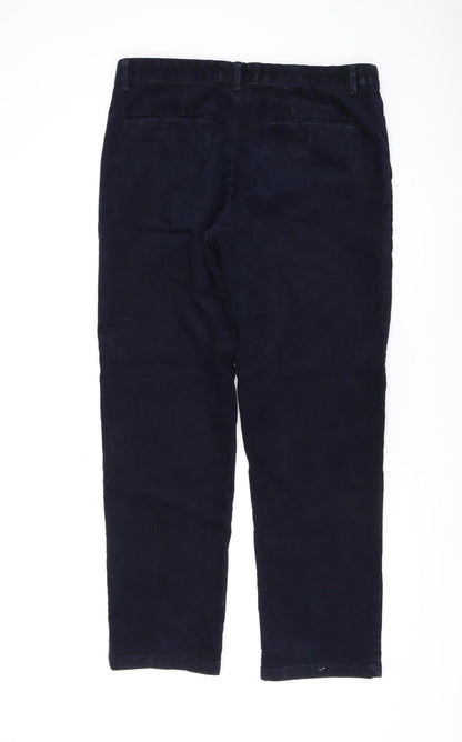 Marks and Spencer Men's Black Trousers, Size 36 Regular