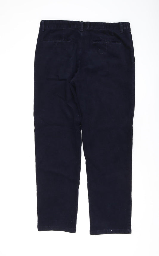 Marks and Spencer Men's Black Trousers, Size 36 Regular