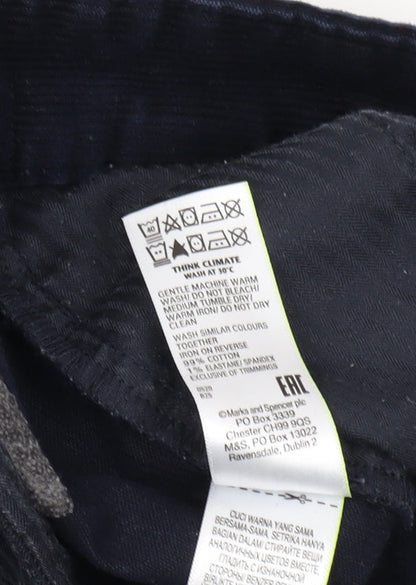 Marks and Spencer Men's Black Trousers, Size 36 Regular