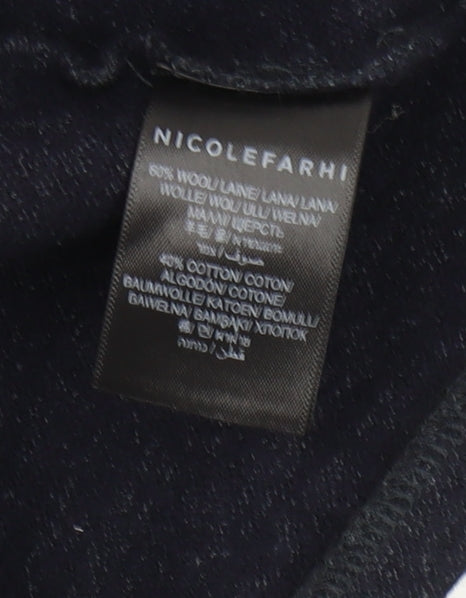Womens UK Size M NICOLE FARHI Blue  Jumper