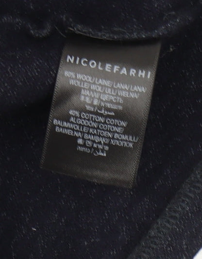 Womens UK Size M NICOLE FARHI Blue  Jumper